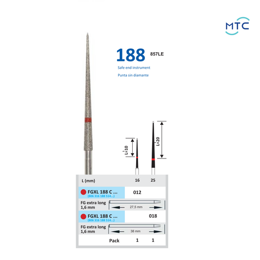 SEPARATION bur FGXL 188