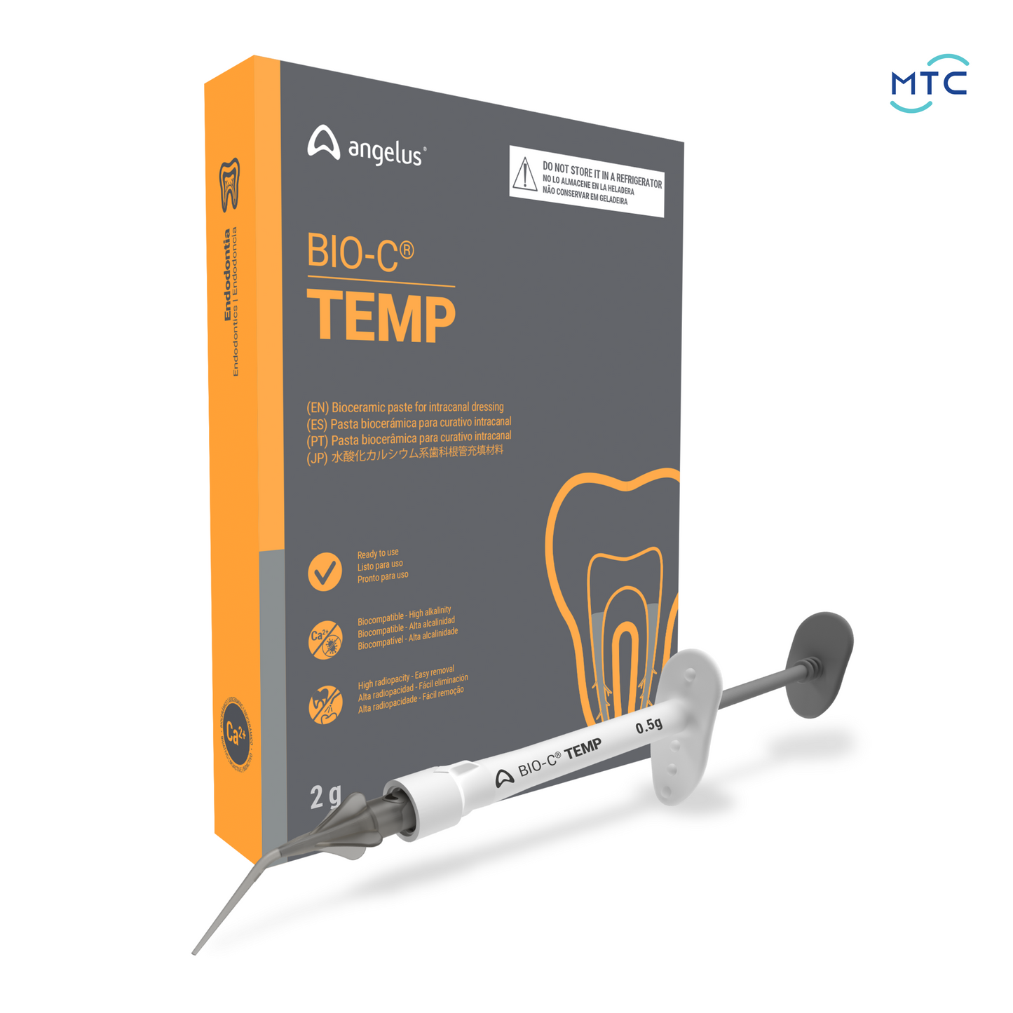 Bio C Temp بايو سيراميك انترا كنل مدكيشن