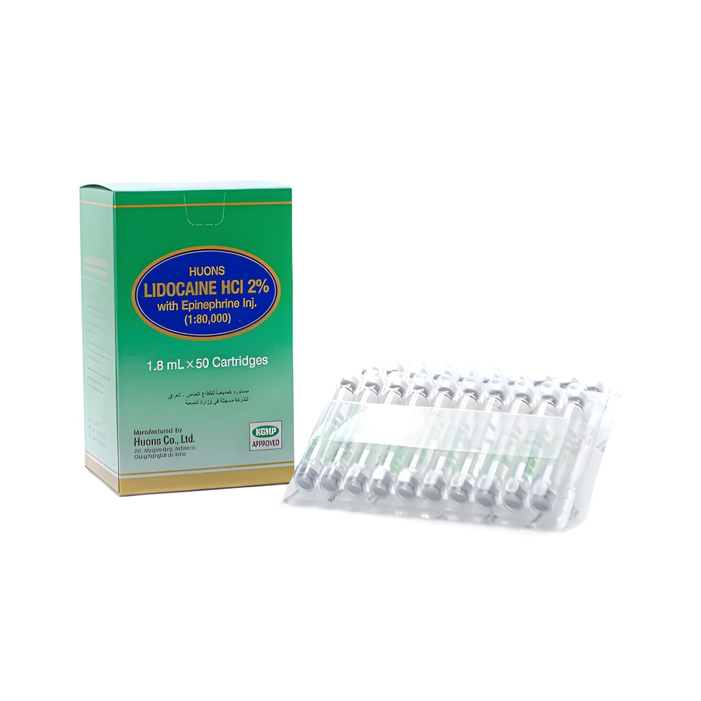 Huons Lidocaine 2% HCL Inj. - بنج كوري