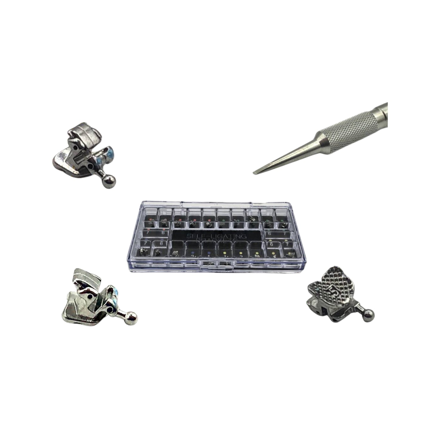 Self Ligating bracket (Passive) سيلف لايكيتنك براكيت