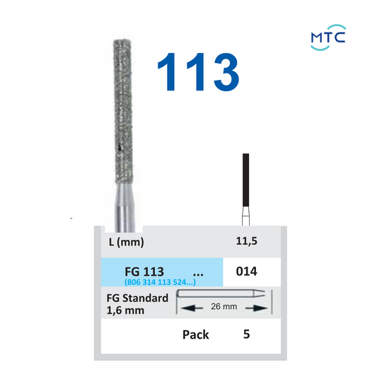 Normal FISSURE VERY  LONG bur 113 - فشر بير عادي طويل جدا