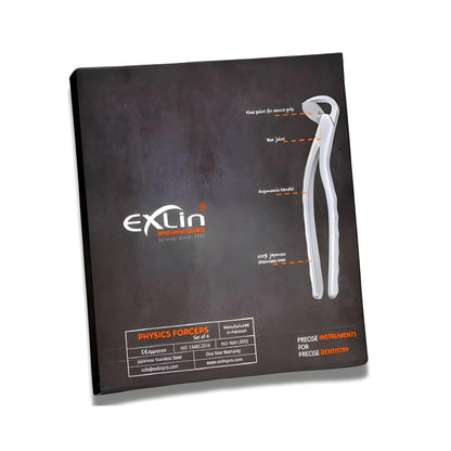 Exlin Physics Forceps Kit Extraction Forceps