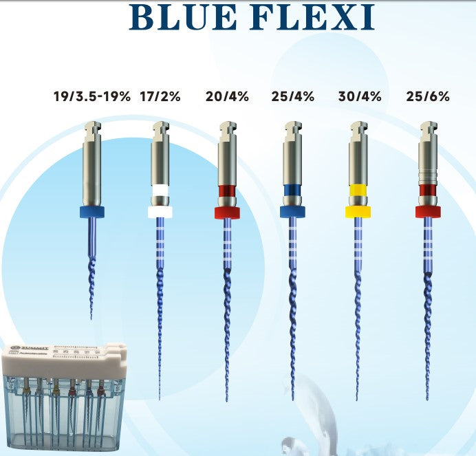 Blue FlexI (CM-NiTi) Rotary files – MTC DENT SHOP