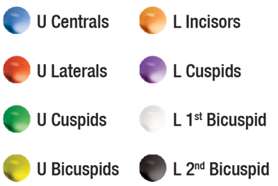 IOS Majestic Kits 5 To 5 .022 w/ hooks 3s 4s&5s - Kit Orthodontic Auxiliary