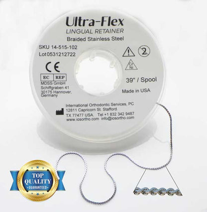 IOS Ultra-Flex Lingual Retainer - Spool / 36" Orthodontic Appliance