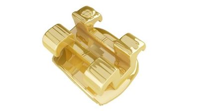 IOS Gold Brackets Kit 5 To 5 .022 w/ hooks 3s 4s&5 - Kit Orthodontic Brackets