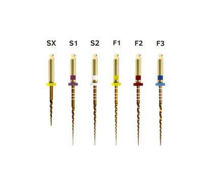 SUMITECK Pro-Gold (CM-NiTi pro taper) Rotary Files Endodontic Files