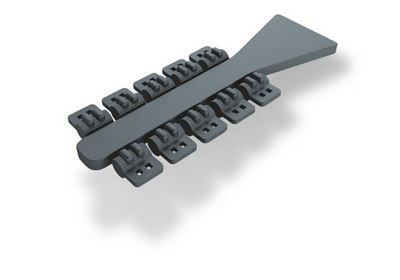 IOS Rotation Wedges Gray - PK/100